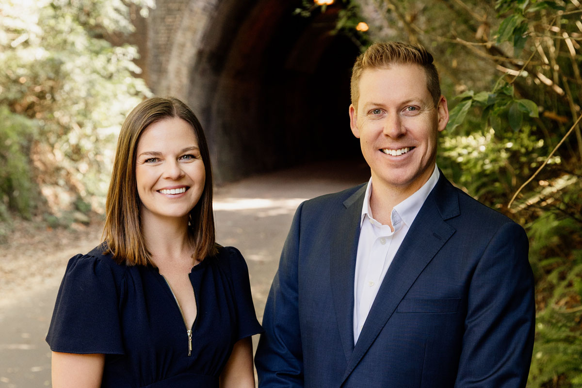 Salena and Chris team photo