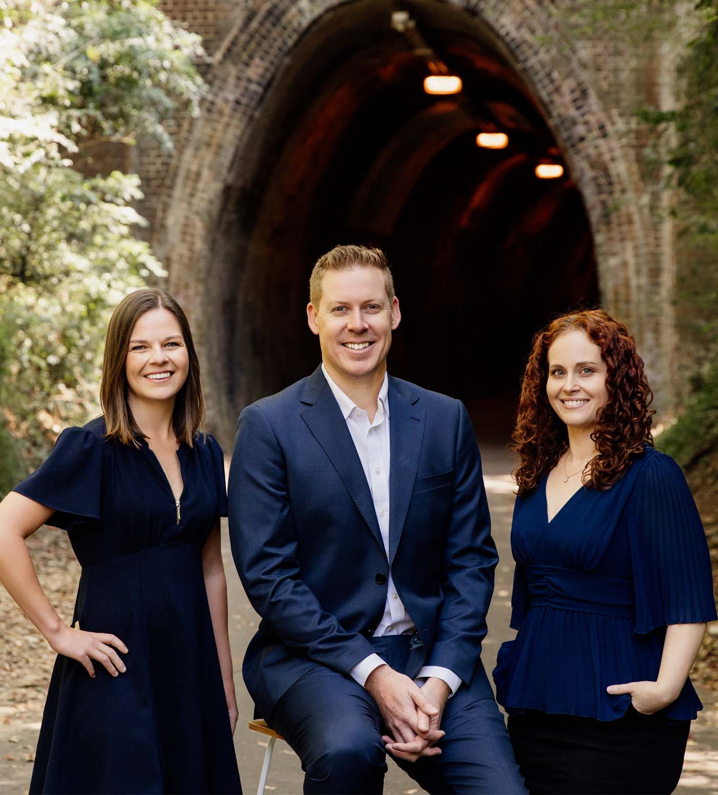 klm-financial-planners-about-us Salena, Chris and Kristy team photo